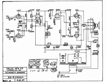 Valco-510 4-1947.Amp preview